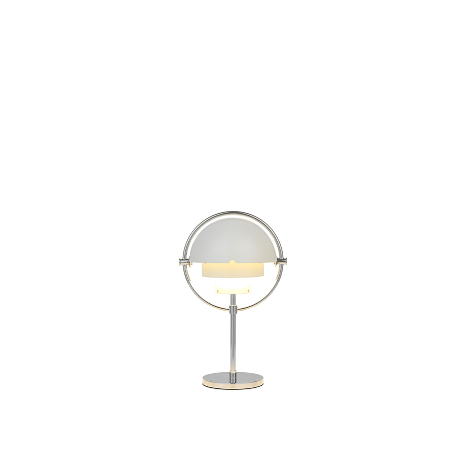 Multi-Lite Portable Bordslampa White/Chrome
