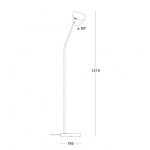 Minipoint Golvlampa Krom Minipoint Golvlampa Krom