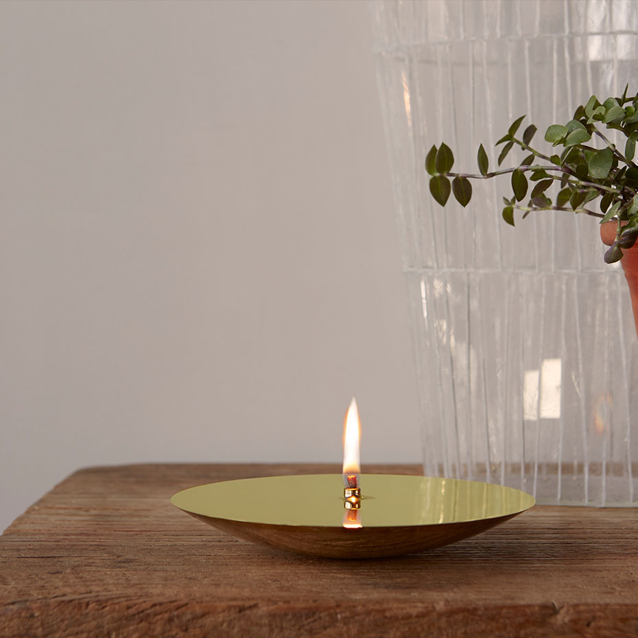 Holocene No. 1 Ilse Crawford Oljelampa Polished Brass