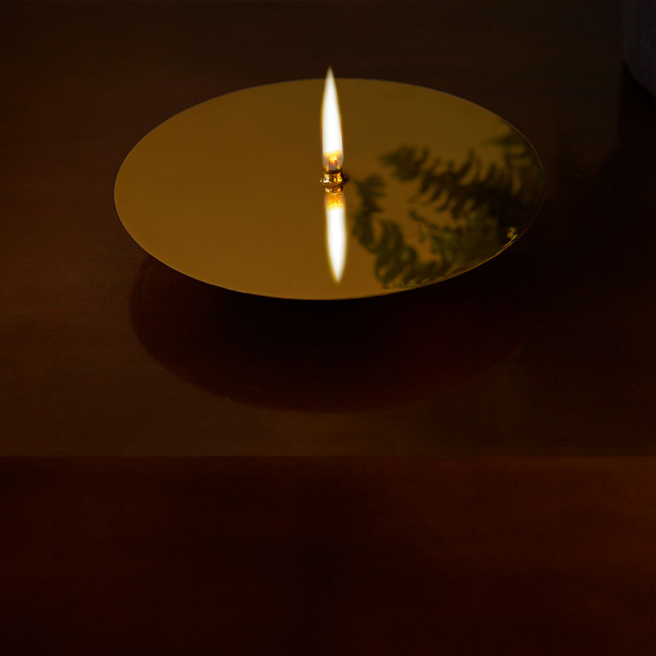 Holocene No. 1 Ilse Crawford Oljelampa Polished Brass