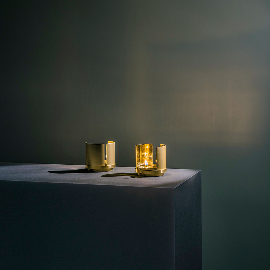 Holocene No. 2 David Chipperfield Oljelampa Brushed Brass/Polished Brass