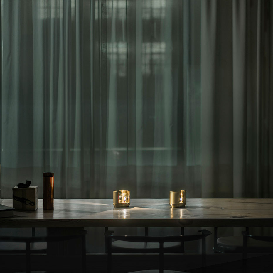 Holocene No. 2 David Chipperfield Oljelampa Brushed Brass/Polished Brass