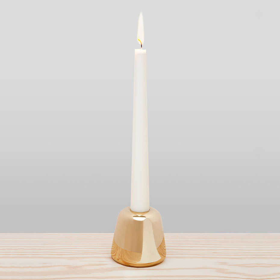 Holocene No. 3 Jasper Morrison Ljushållare Polished Brass