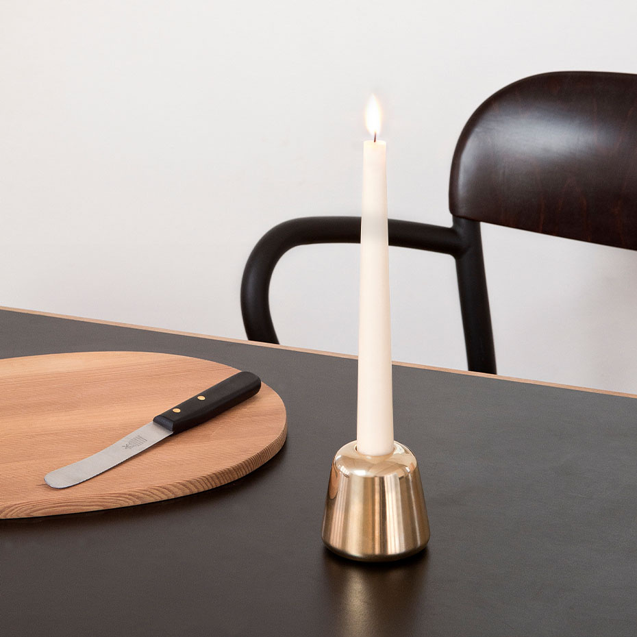 Holocene No. 3 Jasper Morrison Ljushållare Polished Brass