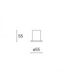 Holocene No.5 David Chipperfield Ljushållare Low Oxide Red Holocene No.5 David Chipperfield Ljushållare Low Oxide Red