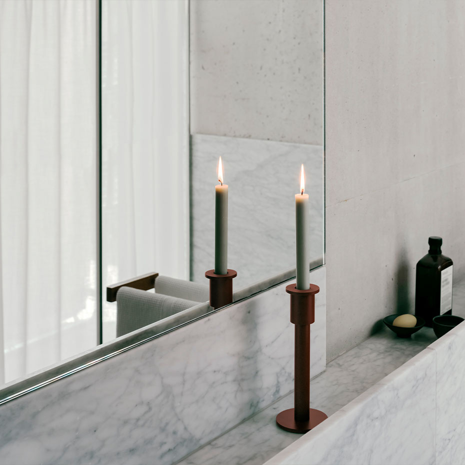 Holocene No. 5 David Chipperfield Ljushållare High Oxide Red