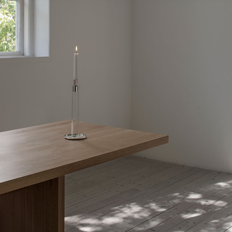 Holocene No. 7 Ingegerd Råman Ljushållare/Vas Polished Stainless Steel