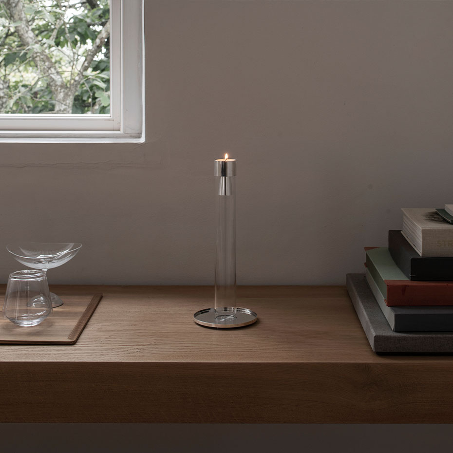 Holocene No. 7 Ingegerd Råman Ljushållare/Vas Polished Stainless Steel