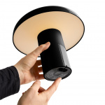 Pao Portable Bordslampa Soft Black