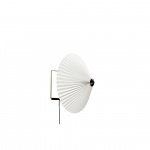 Matin Vägglampa 380 Polished Brass/White Matin Vägglampa 380 Polished Brass/White