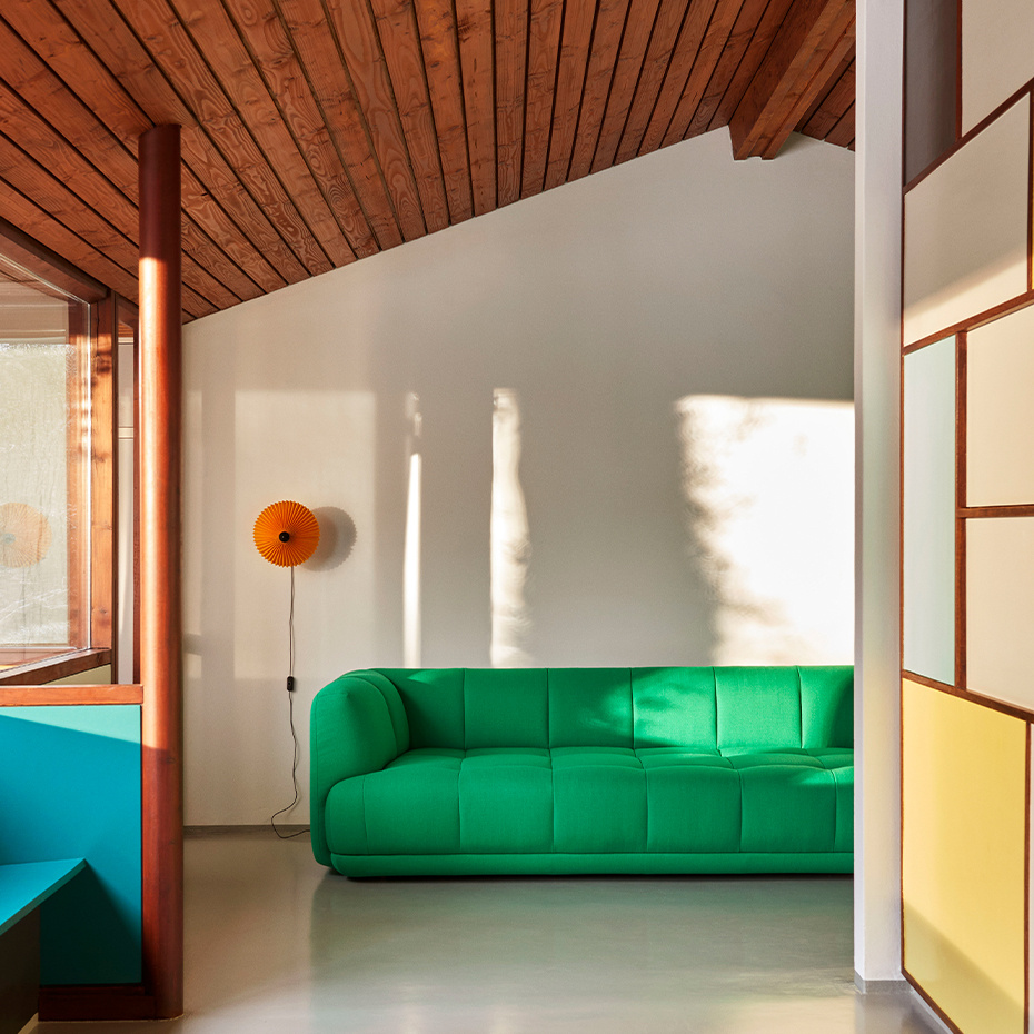 Matin Vägglampa 300 Polished Brass/Lavender