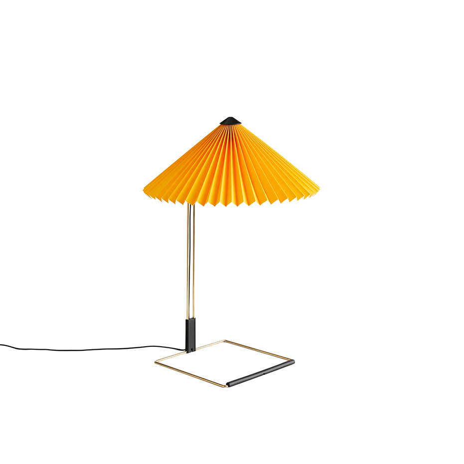Matin Bordslampa 380 Polished Brass/Yellow