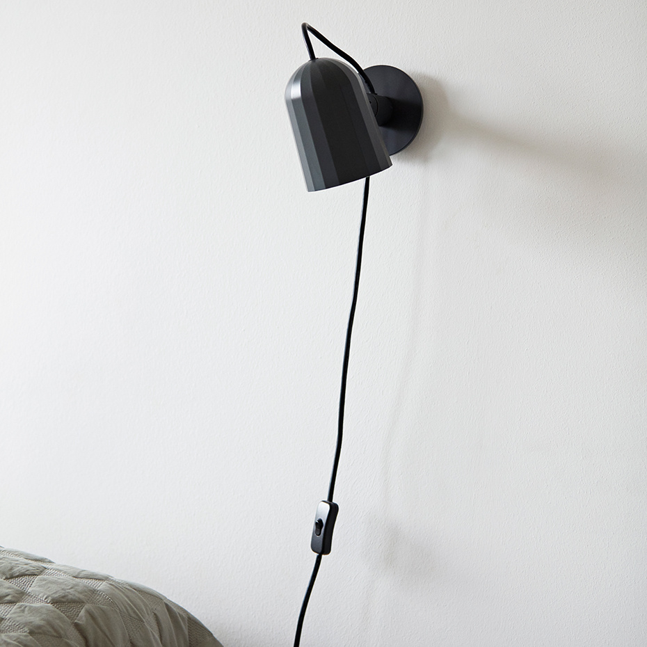 Noc Vägglampa Dark Grey
