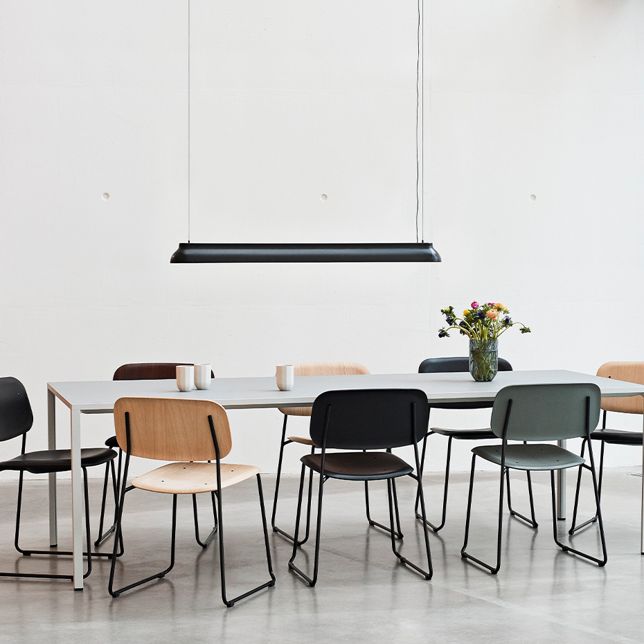 PC Linear Pendel Soft Black