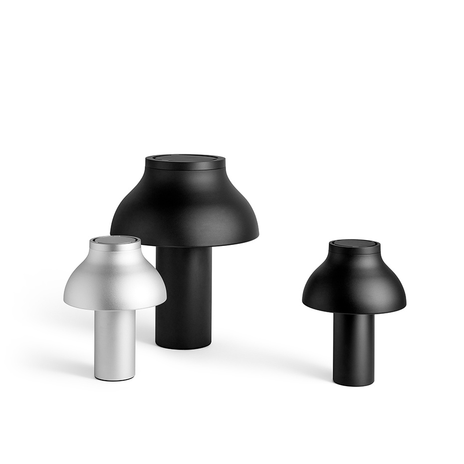 PC Bordslampa Large Soft Black