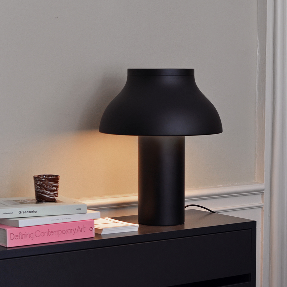 PC Bordslampa Large Soft Black