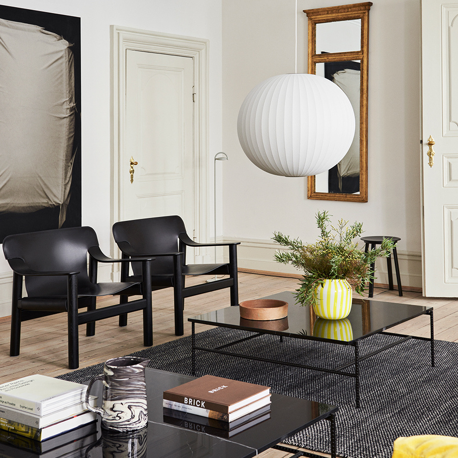 Nelson Ball Bubble Pendel Large Off-White