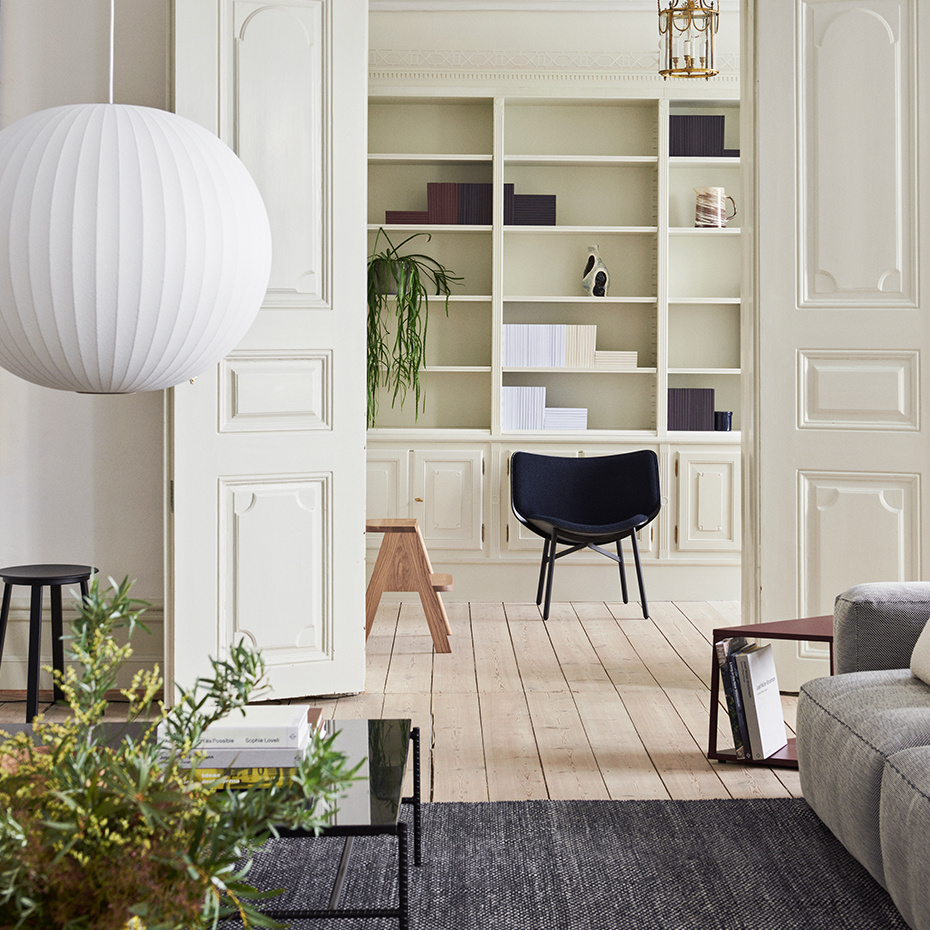 Nelson Ball Bubble Pendel Large Off-White