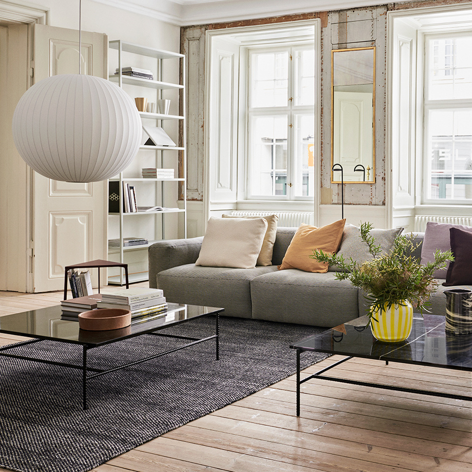 Nelson Ball Bubble Pendel Large Off-White