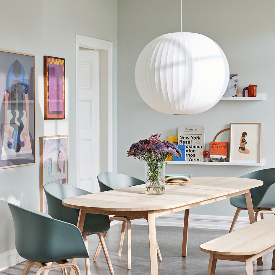 Nelson Ball Bubble Pendel Large Off-White