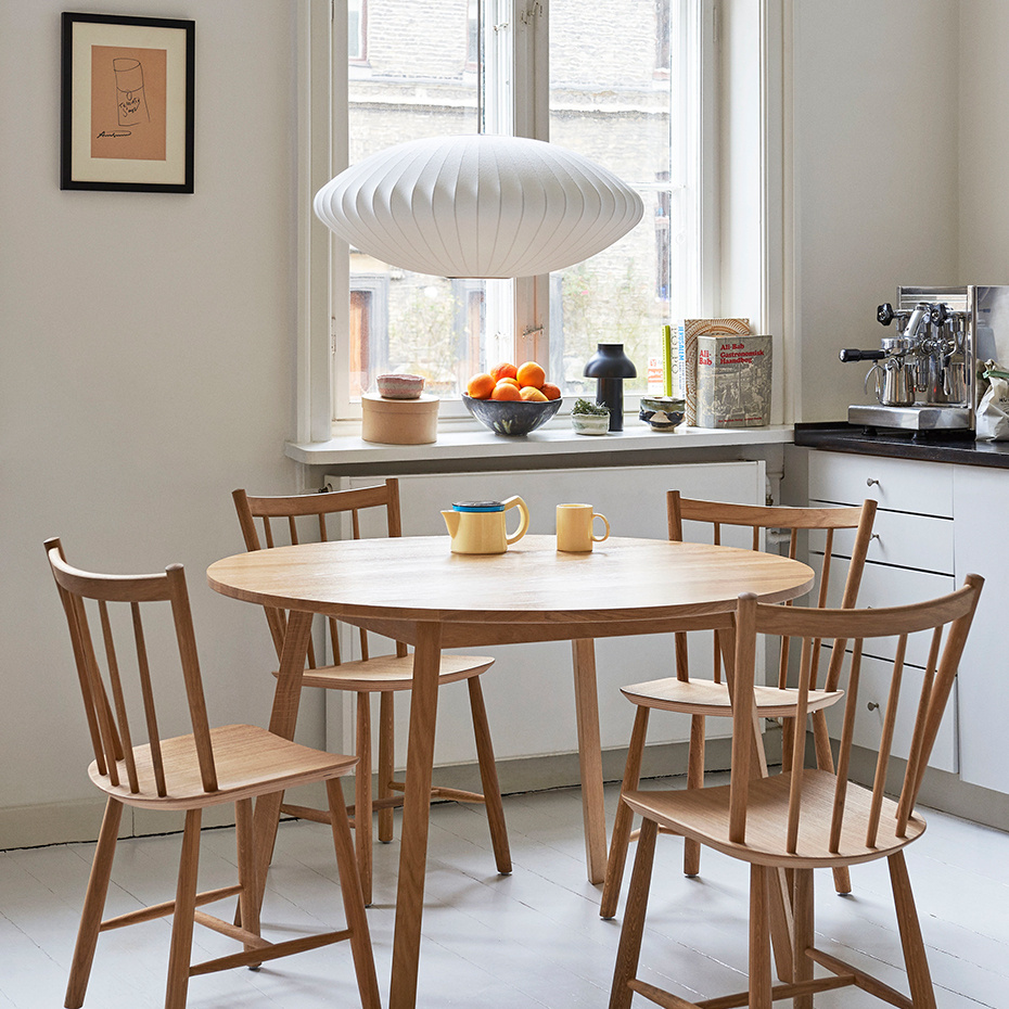 Nelson Saucer Bubble Pendel Medium Off-White