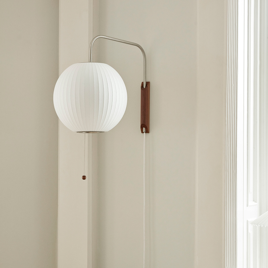 Nelson Ball Vägglampa Sconce Small Off-White