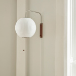 Nelson Ball Vägglampa Sconce Small Off-White Nelson Ball Vägglampa Sconce Small Off-White