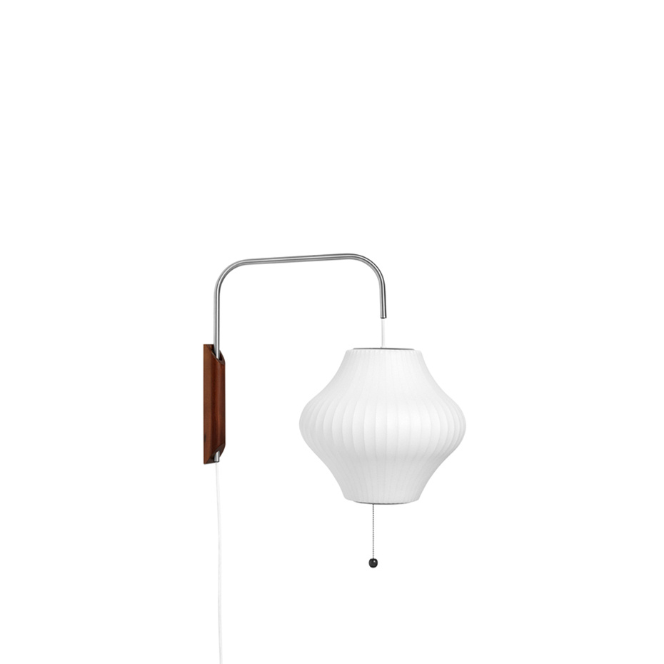 Nelson Pear Vägglampa Sconce Small Off-White