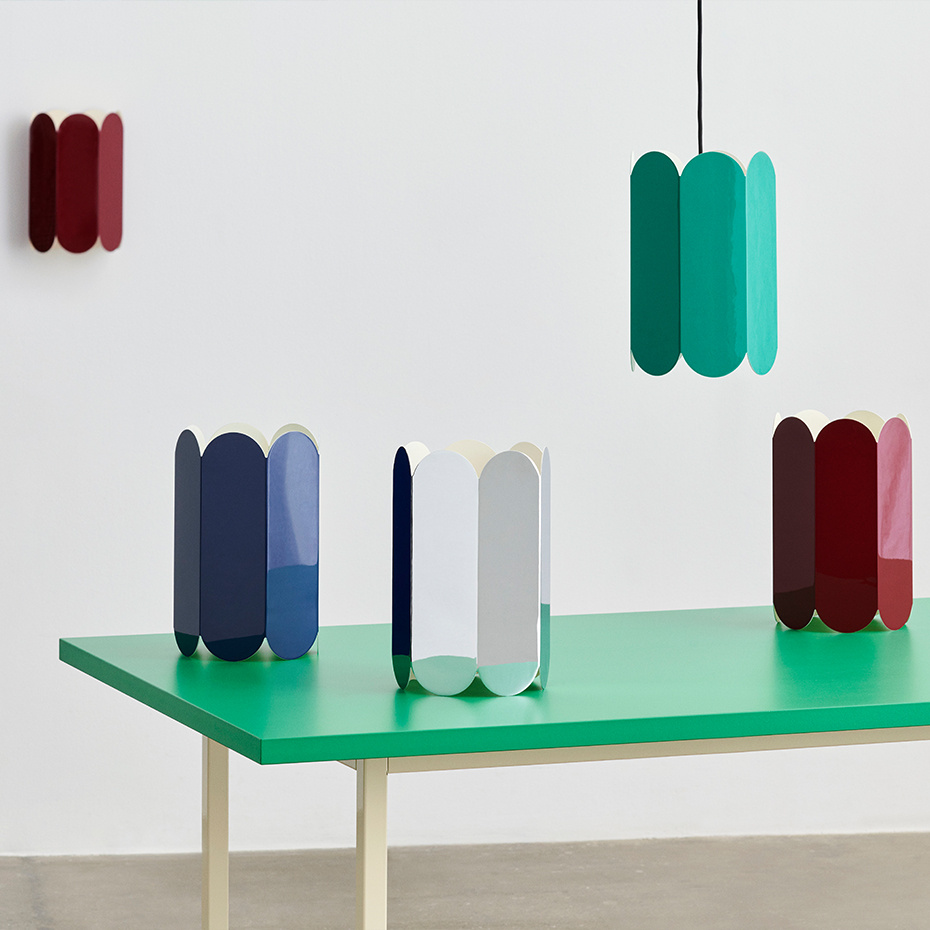 Arcs Vägglampa Switch Sea Green