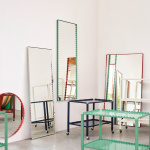 Arcs Mirror Rectangle Small Mirrored Arcs Mirror Rectangle Small Mirrored