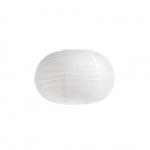 Paper Shade Lampskrm Ellipse Classic White