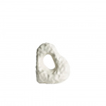 W&S Boulder Bookend Ivory