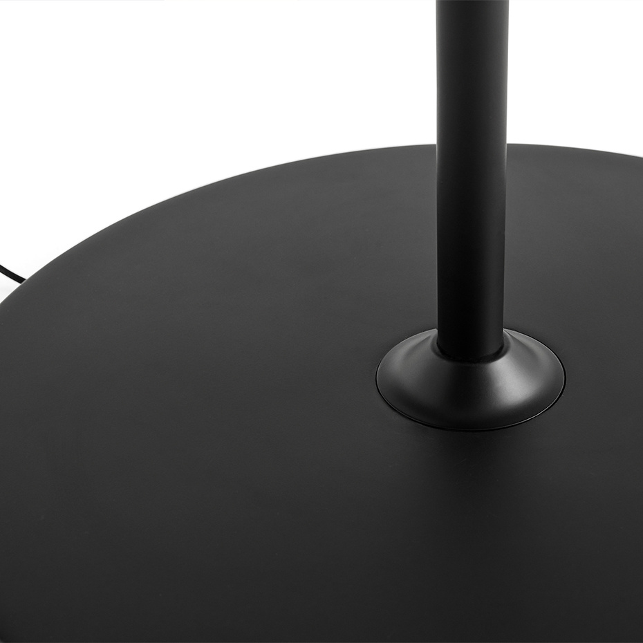 Pao Steel Golvlampa Soft Black