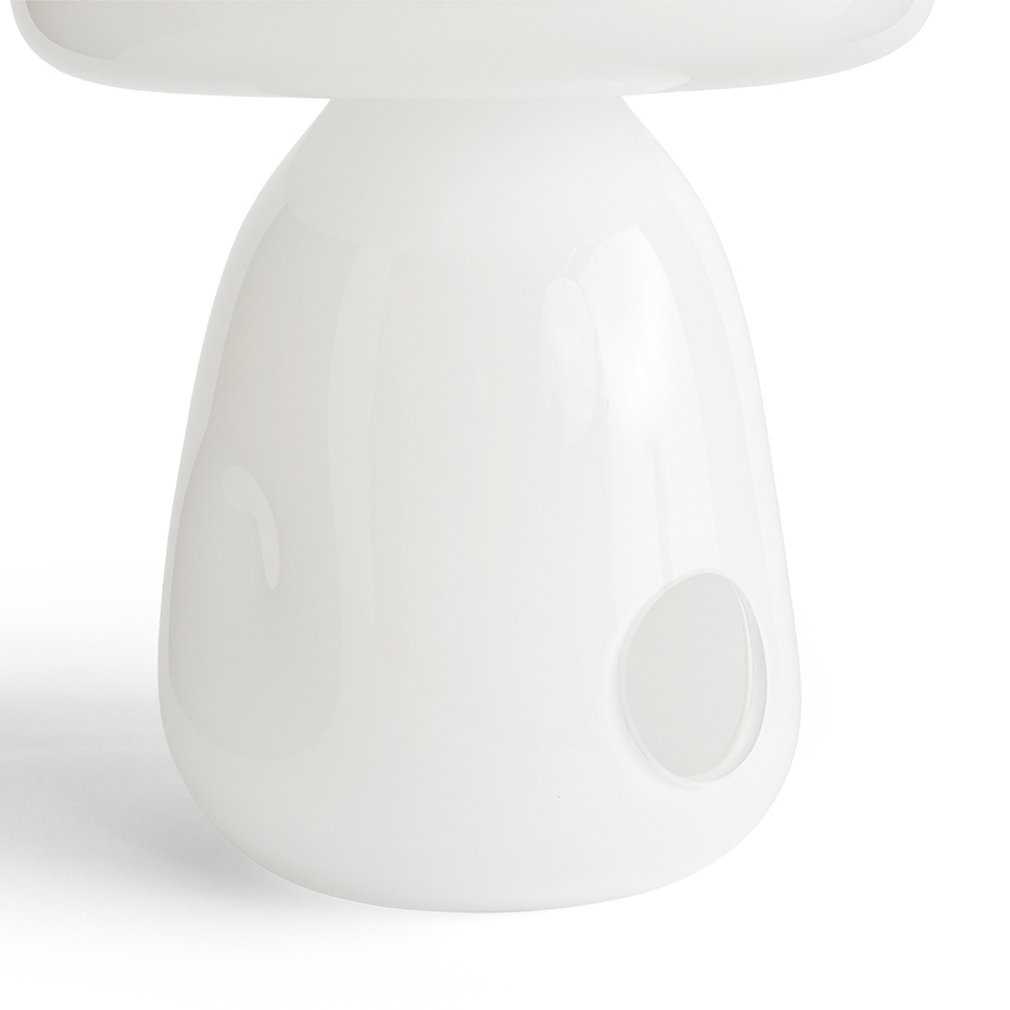 Apollo Bordslampa White Opal Glass