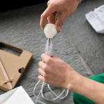 Paper Cube Bordslampa White Paper Cube Bordslampa White