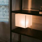 Paper Cube Bordslampa White Paper Cube Bordslampa White