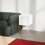 Paper Cube Golvlampa White Paper Cube Golvlampa White