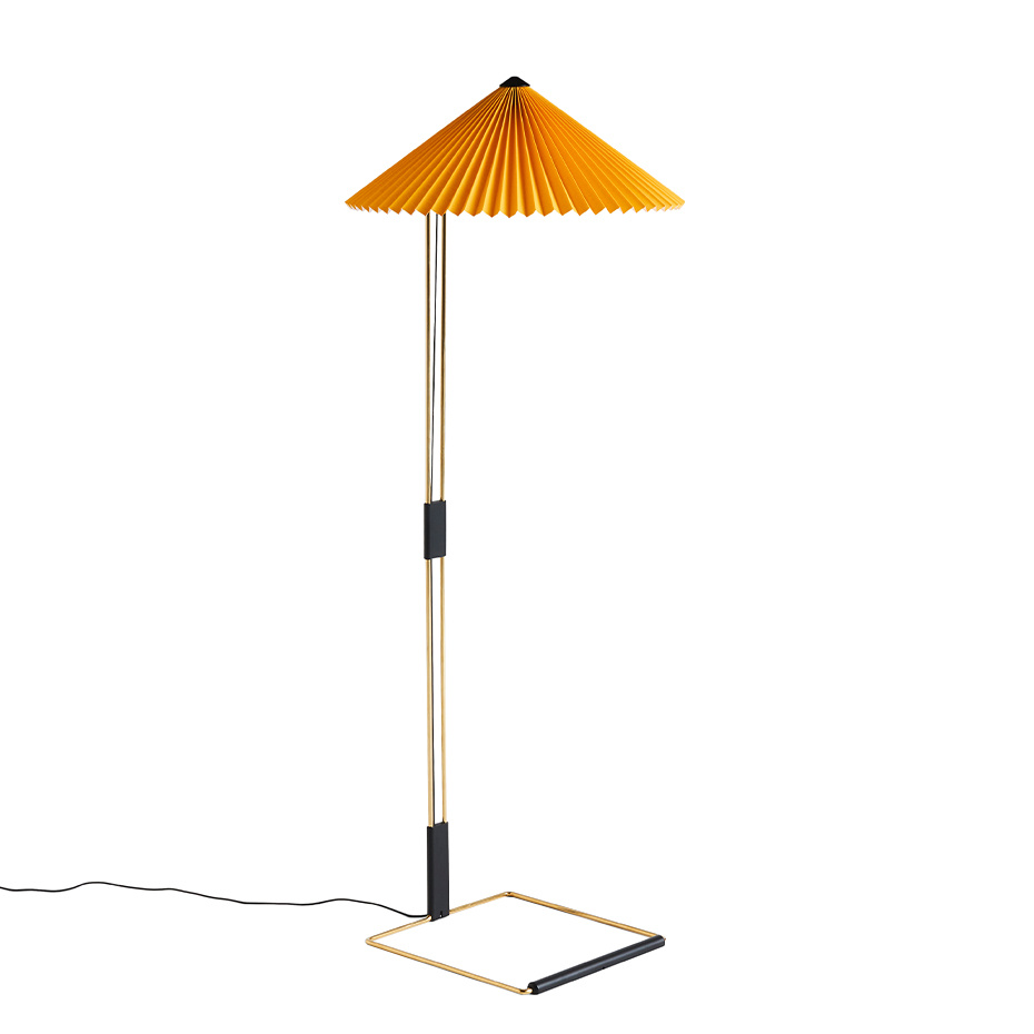 Matin Golvlampa 500 Polished Brass/Yellow