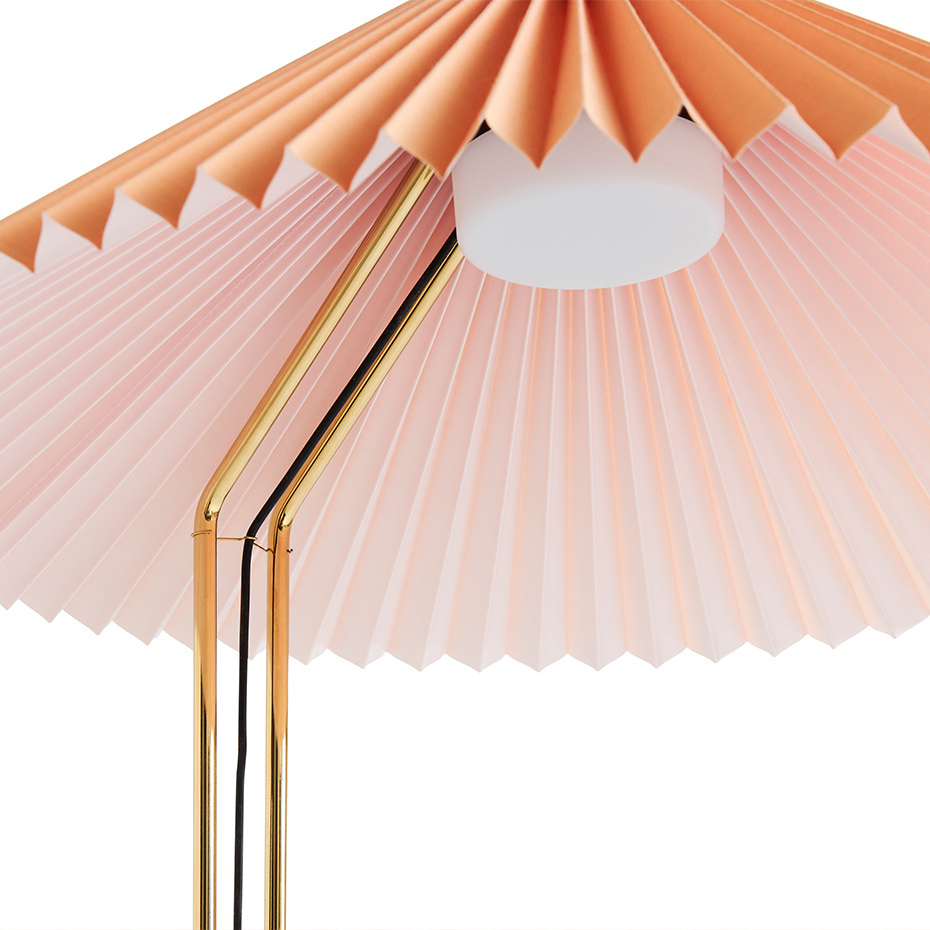 Matin Golvlampa 500 Polished Brass/Yellow