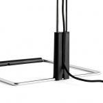 Matin Bordslampa 300 Mirror Plated Steel/Green Matin Bordslampa 300 Mirror Plated Steel/Green