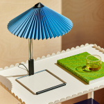 Matin Bordslampa 300 Mirror Plated Steel/Green Matin Bordslampa 300 Mirror Plated Steel/Green