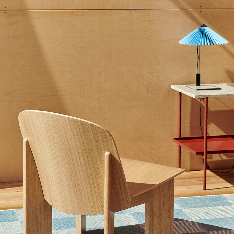 Matin Bordslampa 300 Mirror Plated Steel/Green