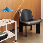 Matin Bordslampa 300 Mirror Plated Steel/Placid Blue Matin Bordslampa 300 Mirror Plated Steel/Placid Blue