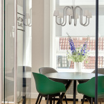 Apollo Ljuskrona 6 Arm Ø74,5cm White Opal Glass Apollo Ljuskrona 6 Arm Ø74,5cm White Opal Glass