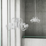 Apollo Ljuskrona 12 Arm Ø106,5cm White Opal Glass Apollo Ljuskrona 12 Arm Ø106,5cm White Opal Glass