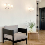 Apollo Vägglampa Sconce White Opal Glass Apollo Vägglampa Sconce White Opal Glass