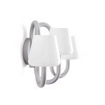 Apollo Vägglampa Sconce White Opal Glass Apollo Vägglampa Sconce White Opal Glass
