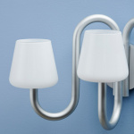 Apollo Vägglampa Sconce White Opal Glass Apollo Vägglampa Sconce White Opal Glass