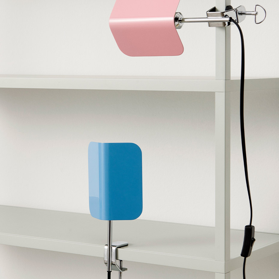 Apex Clip Klämlampa Pastel Blue