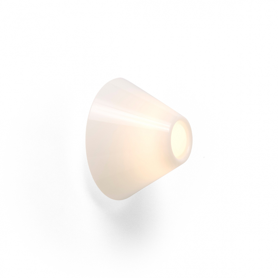 Ono Taklampa/Vägglampa Flush Mount 200 White Opal Acrylic IP44